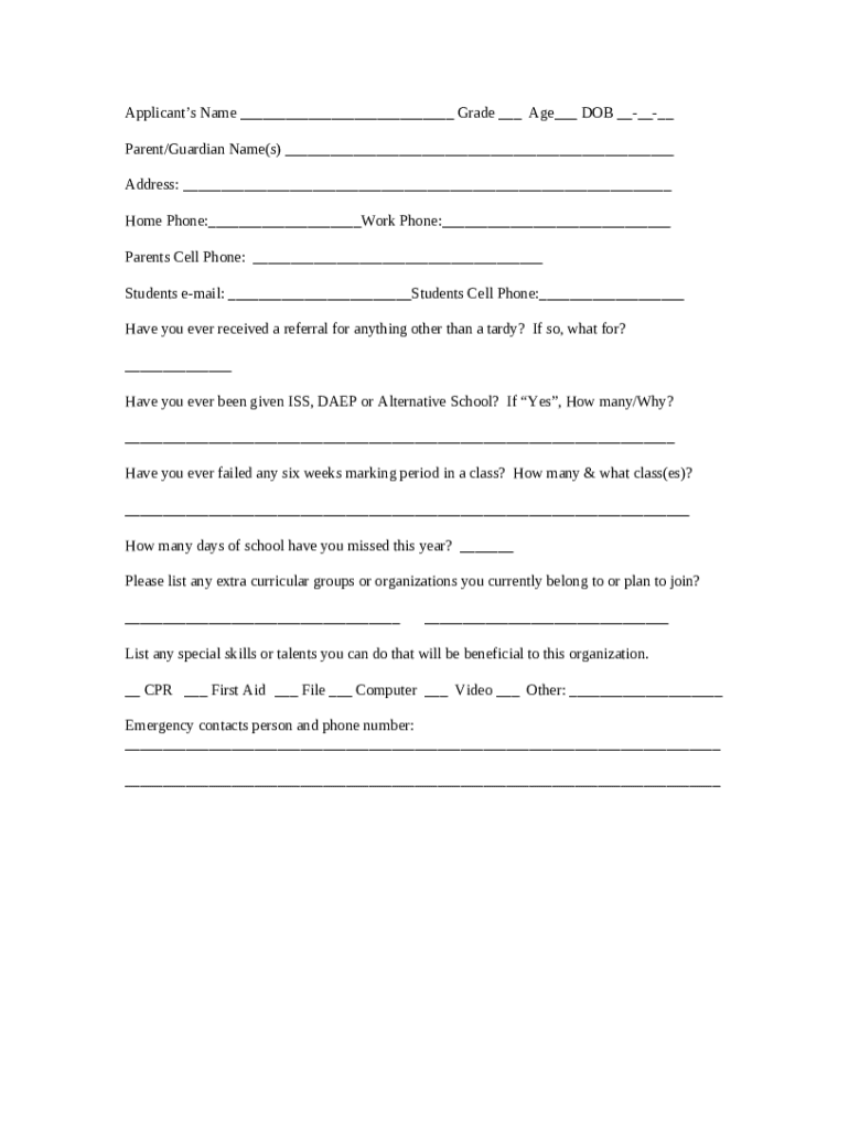 Form preview