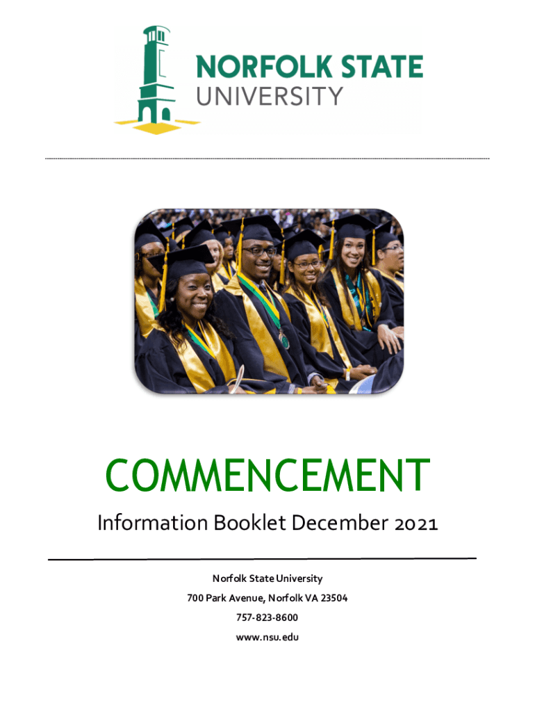 Fillable Online Academic Calendar Catalog Norfolk State University