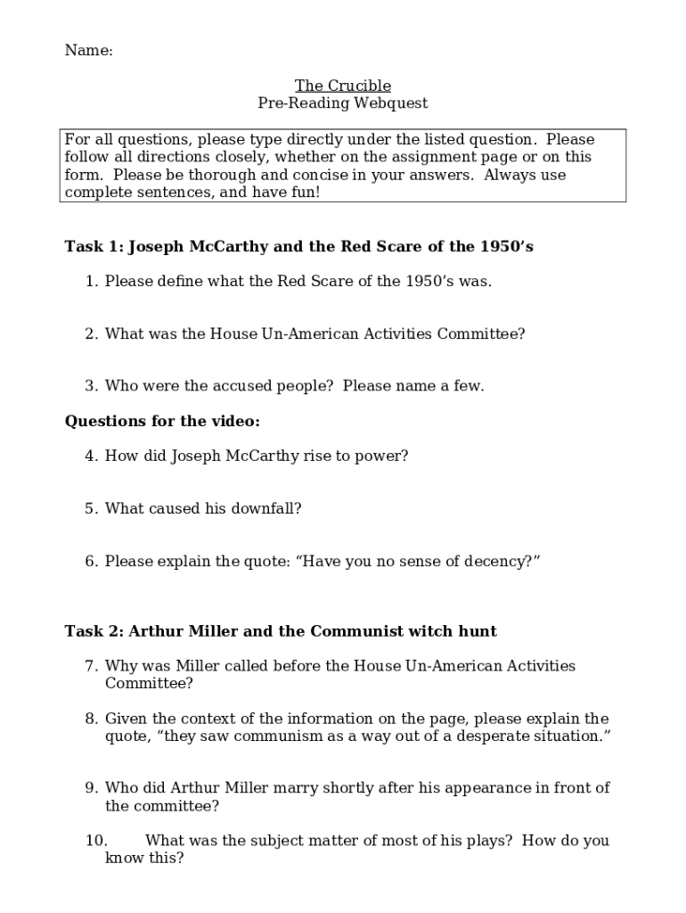 How Well Can You Follow Directions Test Doc