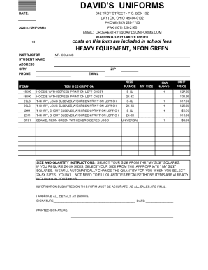 Form preview