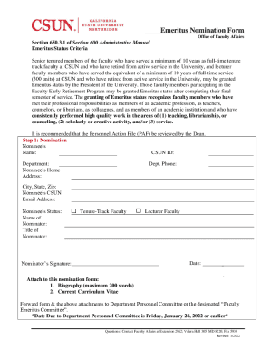 NOMINATED SUPERVISORS - ACECQA