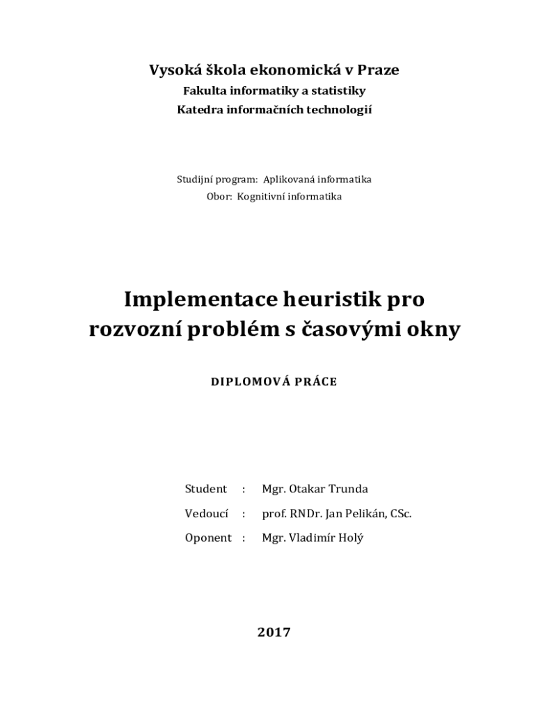 Vysoká škola Ekonomická V Praze Fillable Online adoc.pubvysoka-kola-ekonomicka-v-praze-fakultaVysok