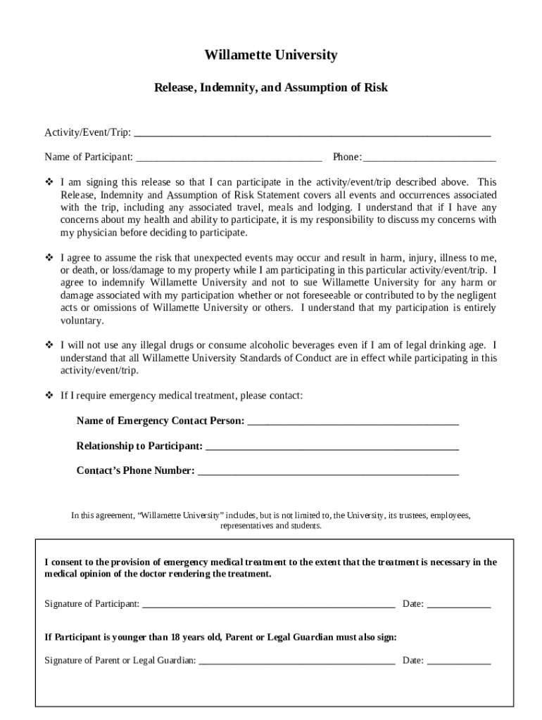 Community Service Learning Working With People Waiver Smartwaiver Doc