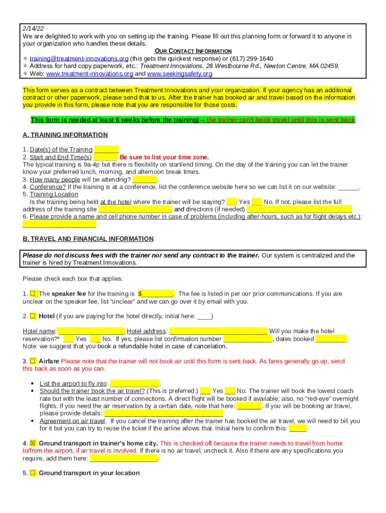 Form preview