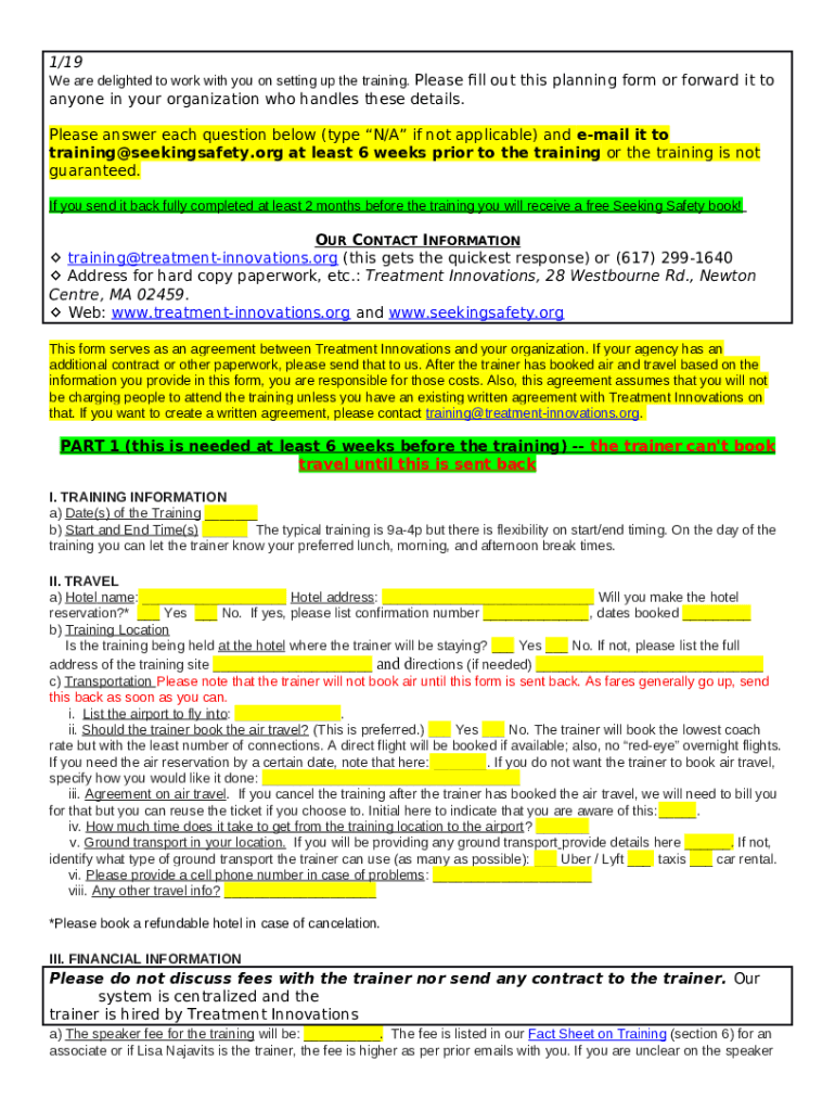 Form preview