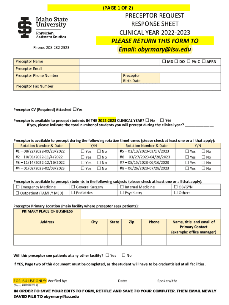 Form preview