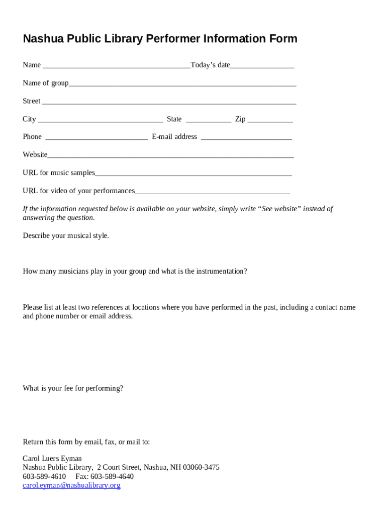 Form preview