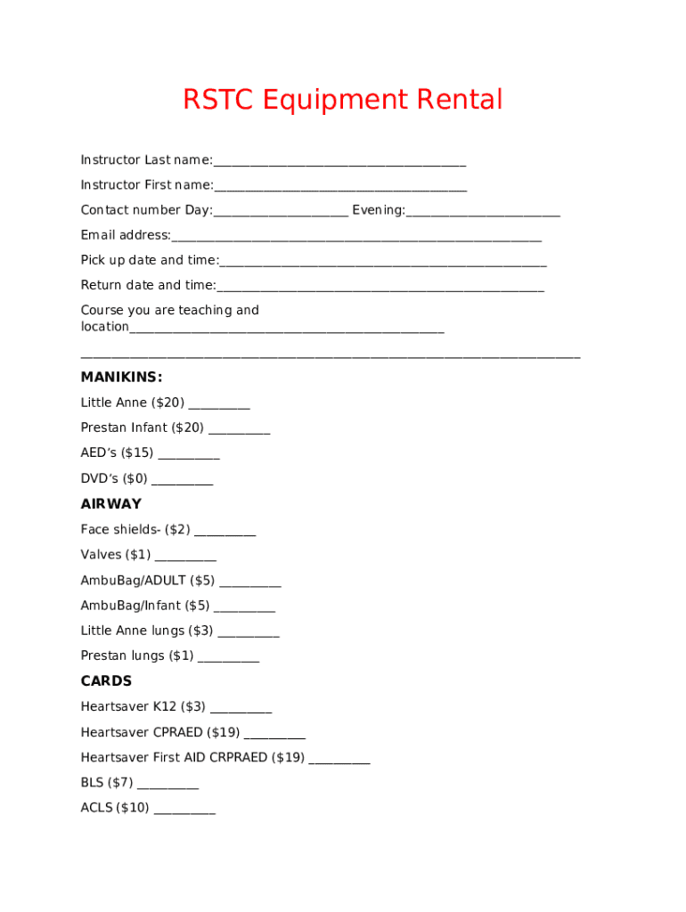 Form preview