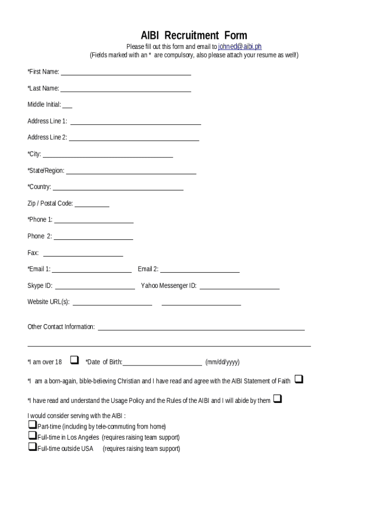Form preview