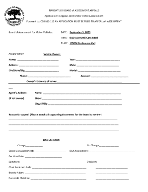 PT-311A Appeal of Assessment Form - Georgia Department of Revenue