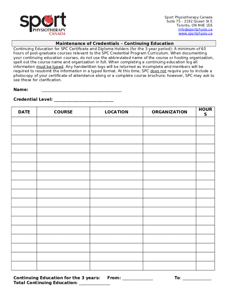 Requirements for Maintaining Your ASHA Certification Doc Template