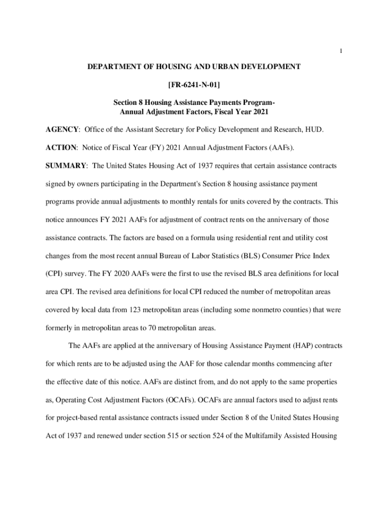 Fillable Online DEPARTMENT OF HOUSING AND URBAN DEVELOPMENT Office of