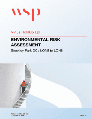 ENVIRONMENTAL RISK ASSESSMENT - Environment Agency