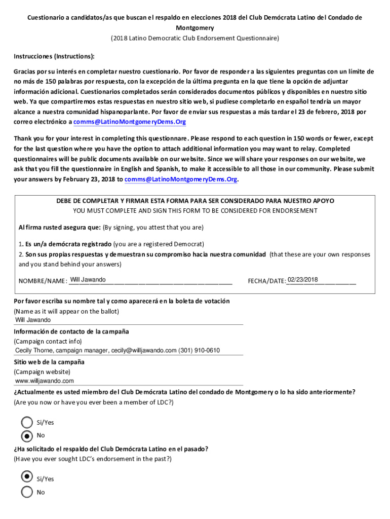 Form preview