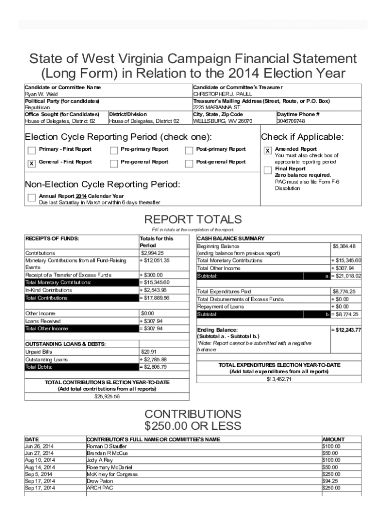 Form preview