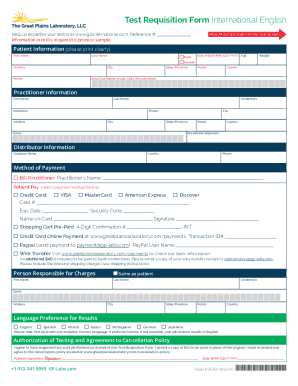 Fillable Online cocodoc.comform118583473-PDF-Test-RequisitionGet and ...