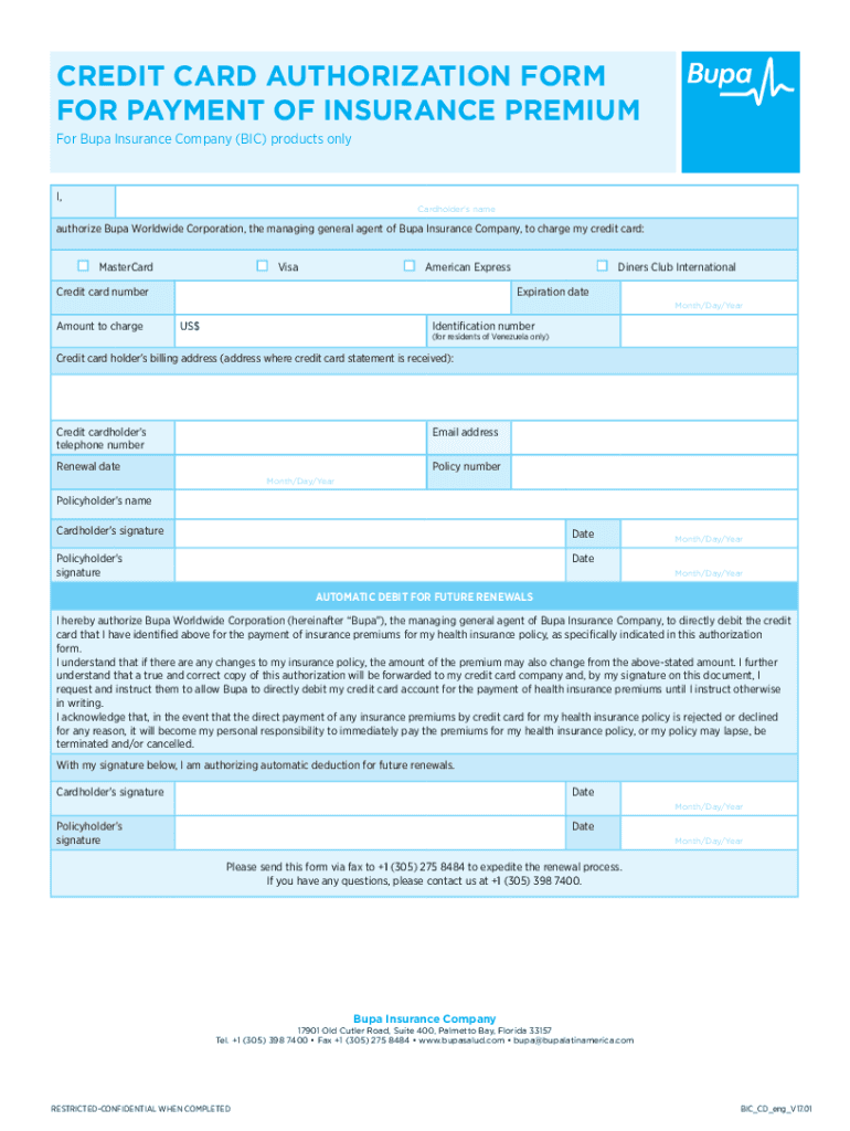 Fillable Online Credit Card Authorization Form Templates PDFSquareForm ...