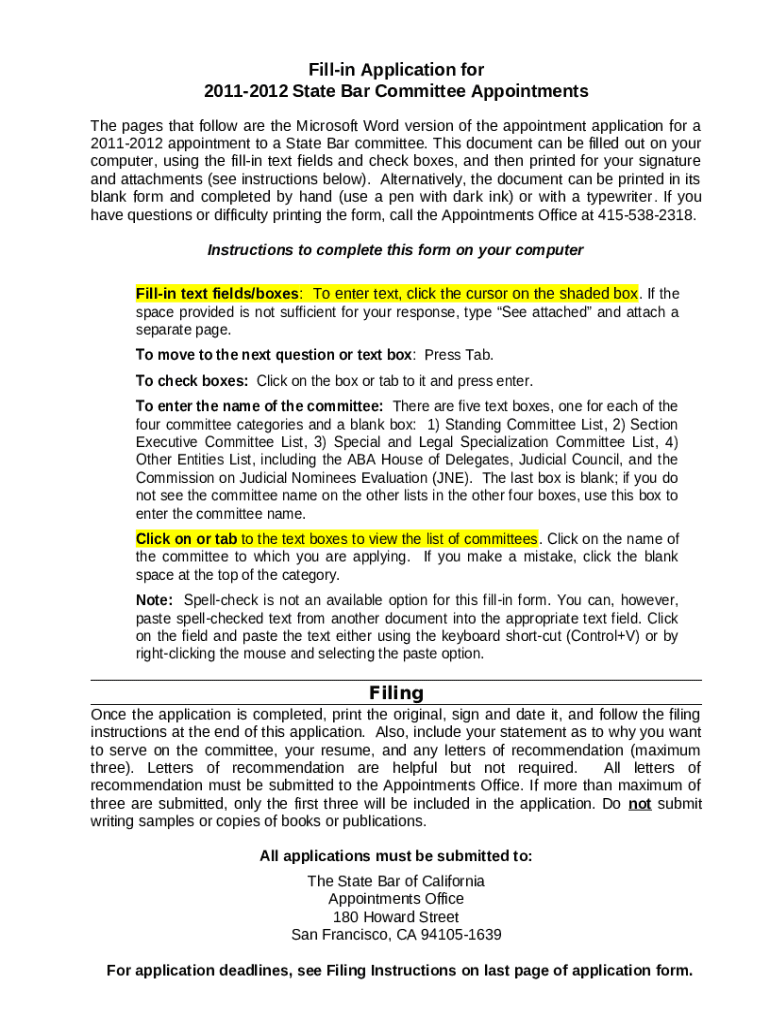 fill.ioStateBarofCaliforniaApplicationfor State Bar of California