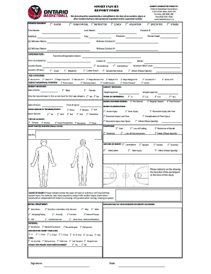 www.whitbysaints.comwp-contentuploadsSPORT INJURY SUBMIT COMPLETED FORM TO: Ontario Basketball ...