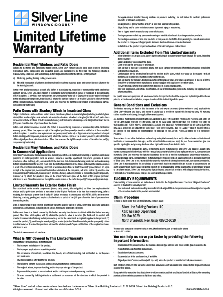 Fillable Online WINDOW