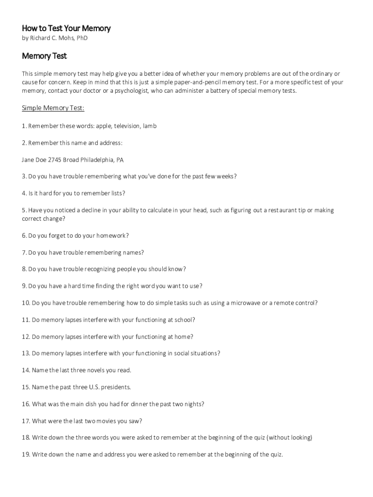 Form preview