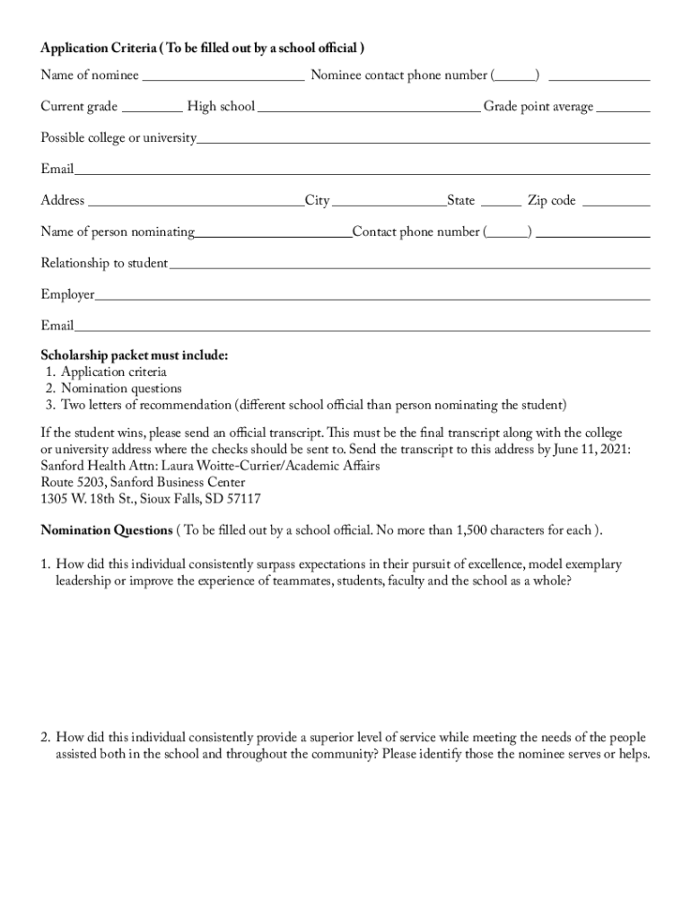 redfield k12 sd uscmslibLegends for Kids Scholarship Application - redfield k12 sd us Preview on Page 1