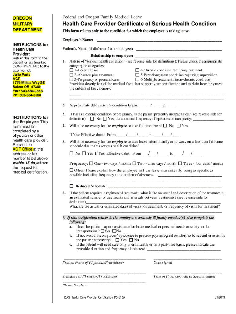 Fact Sheet #28G: Certification of a Serious Health - DOLFact Sheet #28G: Certification of a Serious  Preview on Page 1