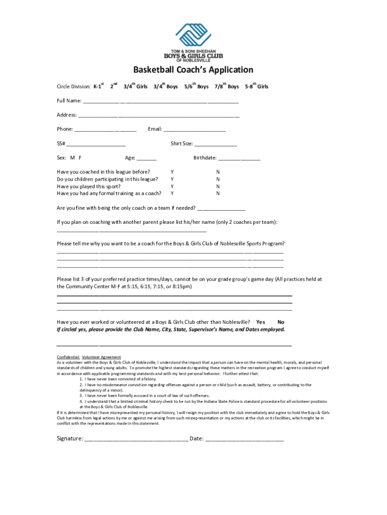 Fillable Online Basketball Size Chart Sizes for Kids