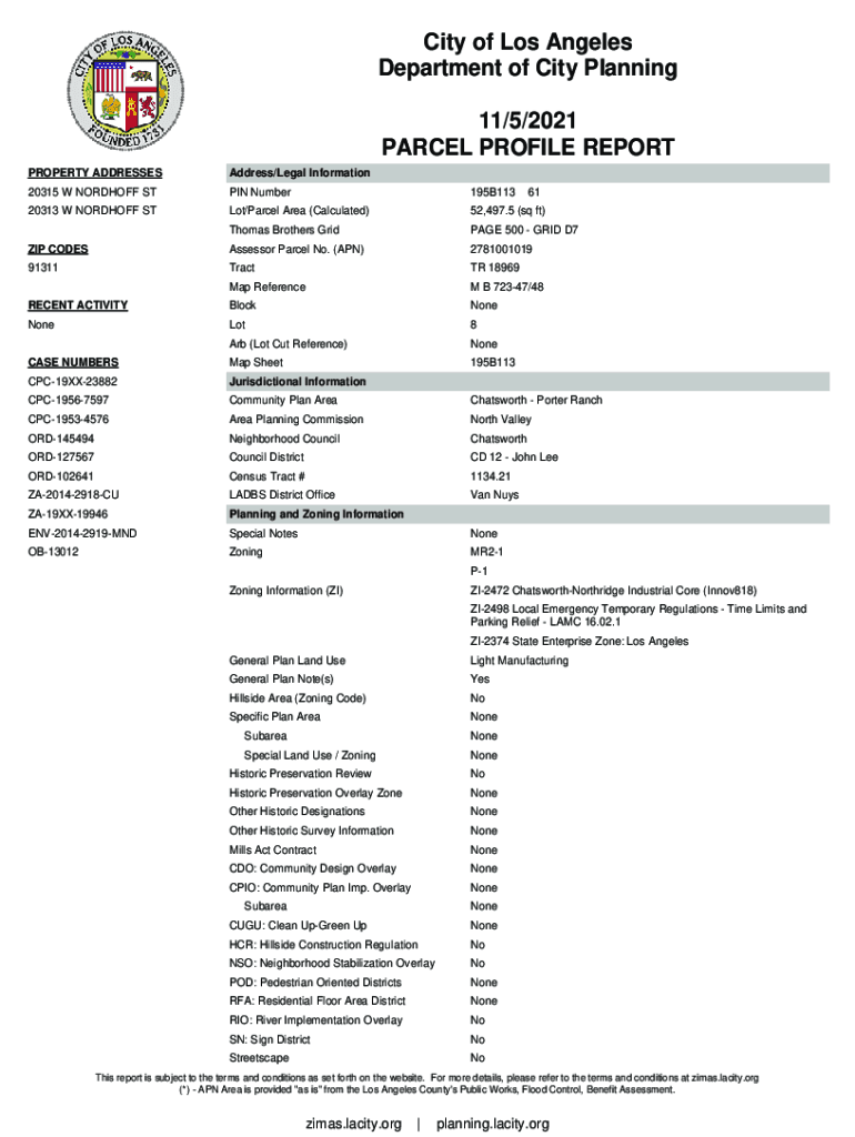Fillable Online HomeDepartment of City Planning, Los Angeles - Los ...