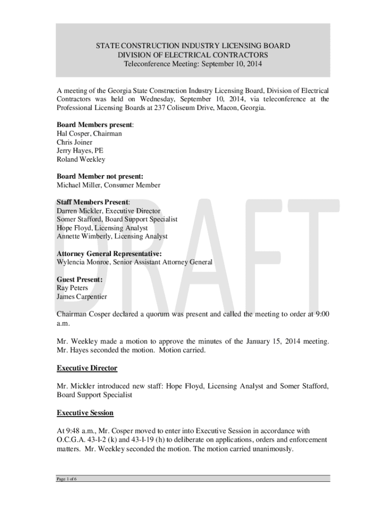 Fillable Online sos ga cib.ok.govelectricalElectrical