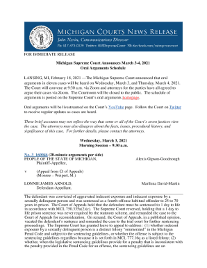 Fillable Online Michigan AFL-CIO Announces First Round of Endorsements ...