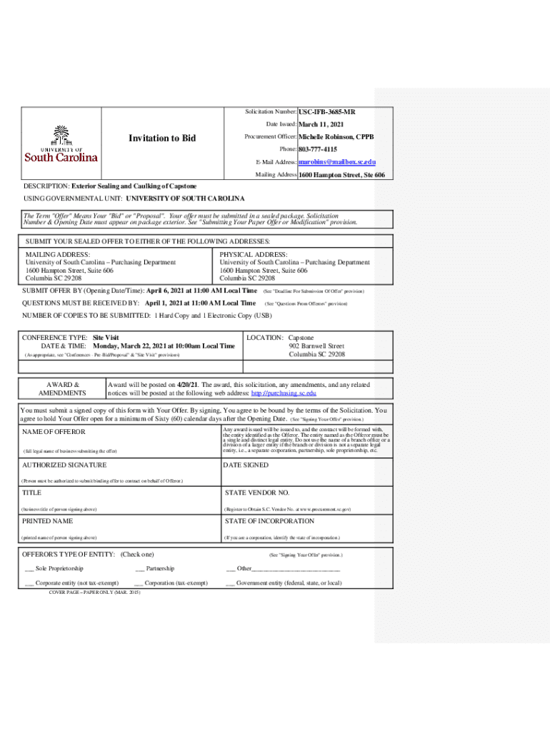 Fillable Online dms.psc.sc.govAttachmentsMatterState of South Carolina ...