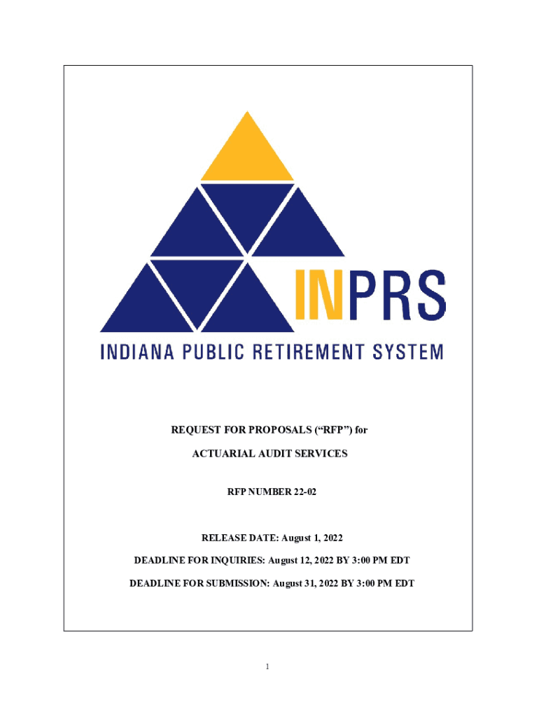 Fillable Online RFP for Actuarial Audit Services State of OklahomaHow to Design a Request for