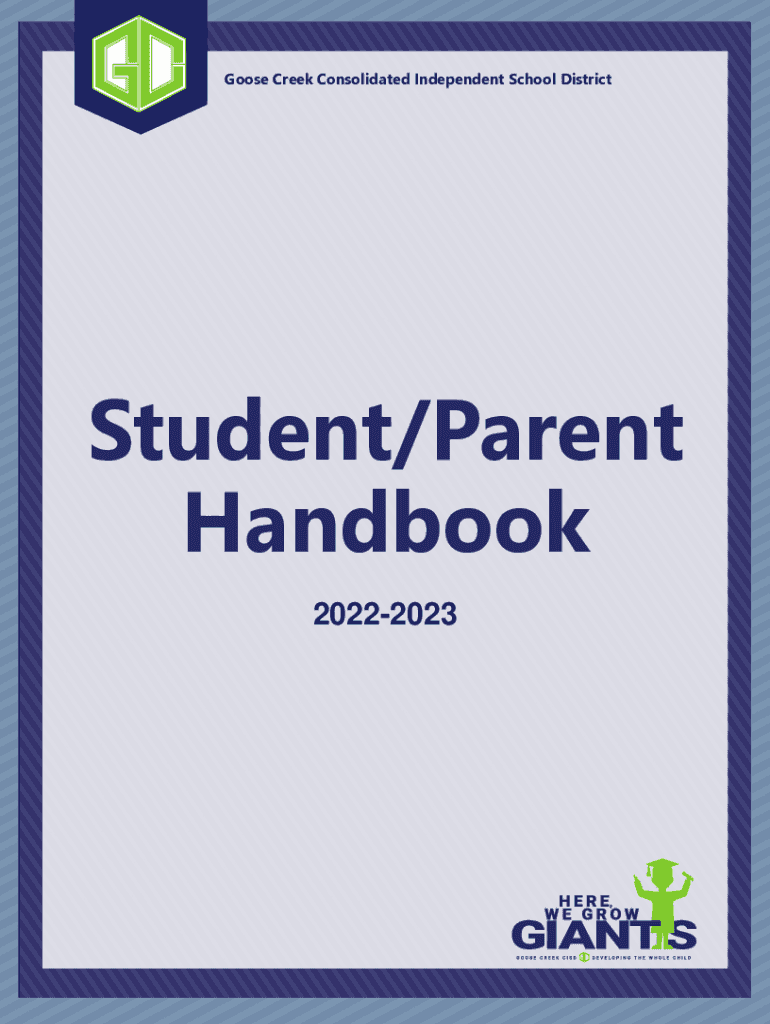 Fillable Online Goose Creek ISD Fax Email Print