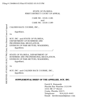 Fillable Online Fifth District Court of Appeal Fax Email Print pdfFiller Fillable Online Fifth District Court of Appeal Fax Email Print pdfFiller