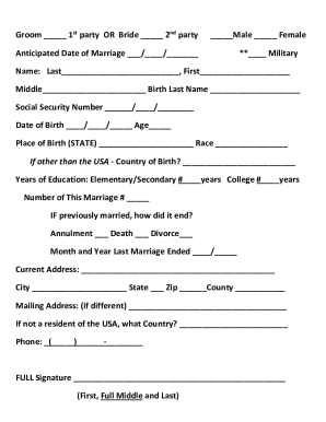 Form preview
