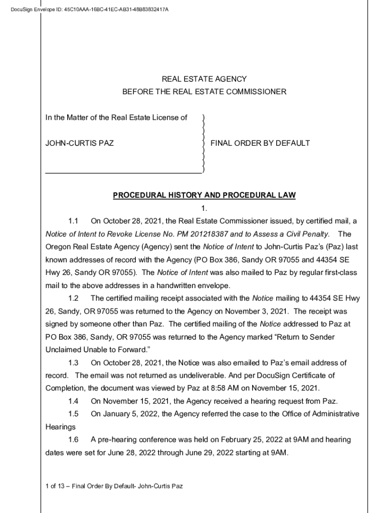 Fillable Online DocuSign Agreement Cloud for Real EstateSet a Signing Order DocuSign Support