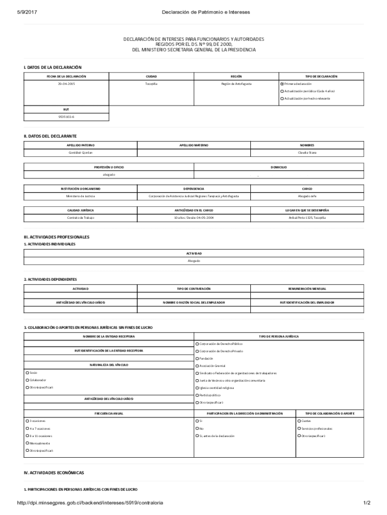Form preview