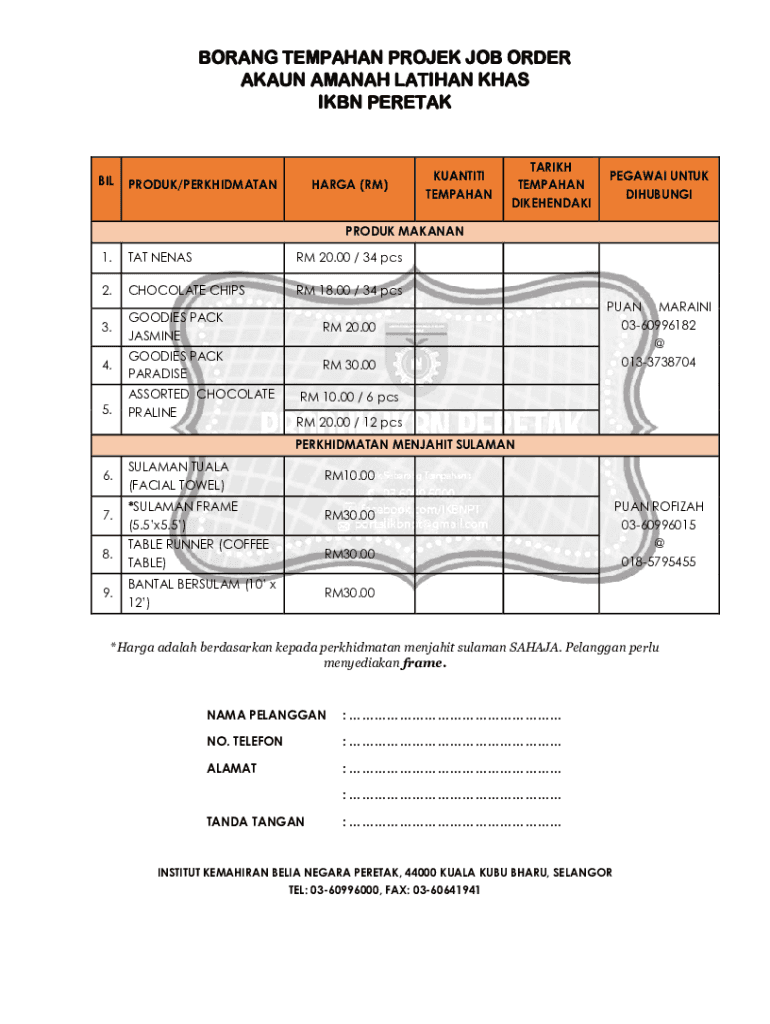 Form preview