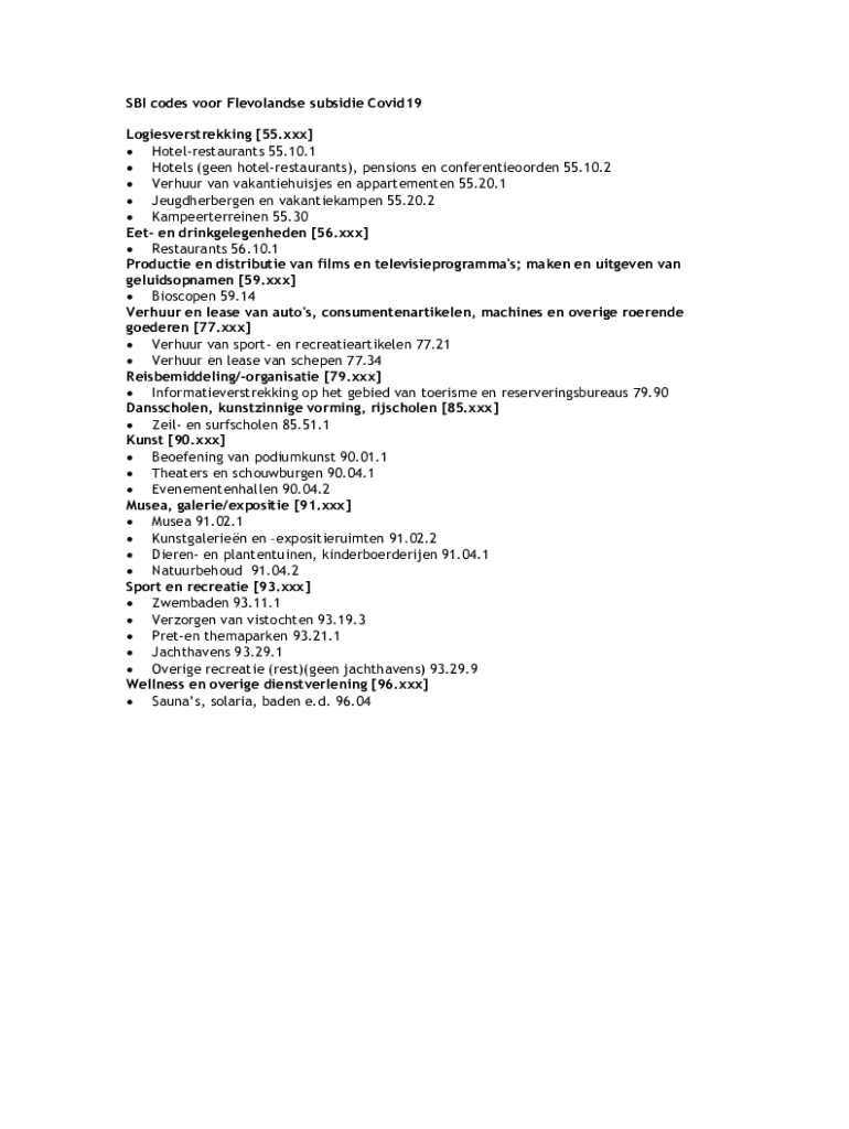 Invulbaar Online Sbi codes flevolandse subsidie covid19 pdf Faxnummer Invulbaar online sbi codes flevolandse subsidie covid19 pdf faxnummer