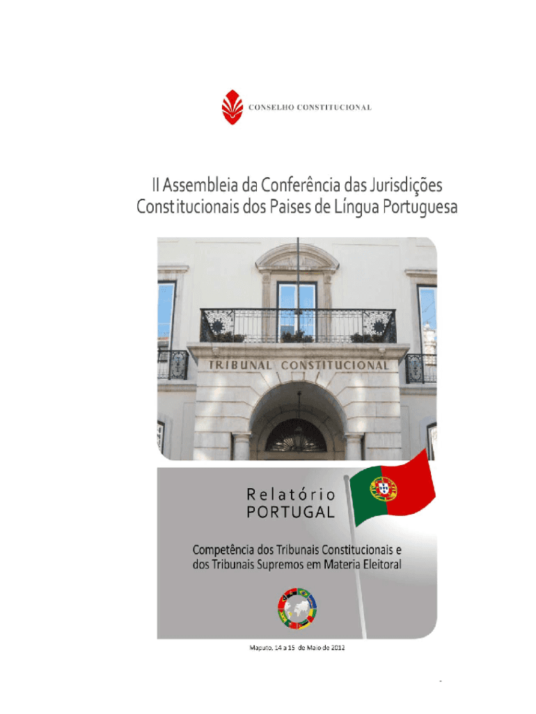 Preenchível Disponível Relatorio do Tribunal Constitucional de Portugal