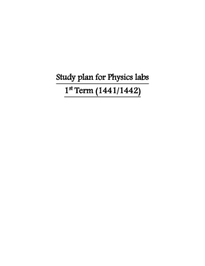 Fillable Online Course: PHYS 100AL General Physics I Lab (1) CSUN