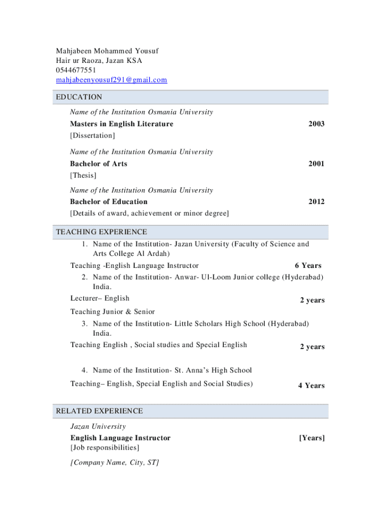 Form preview