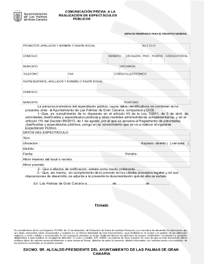 EXCMO. SR. ALCALDE-PRESIDENTE DEL AYUNTAMIENTO ...