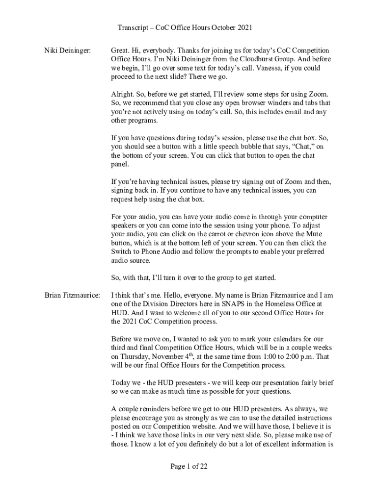 Fillable Online www.hudexchange.infonewsfy2021cocprogramMaterials