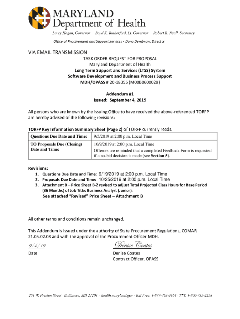 Fillable Online doit maryland health.maryland ...