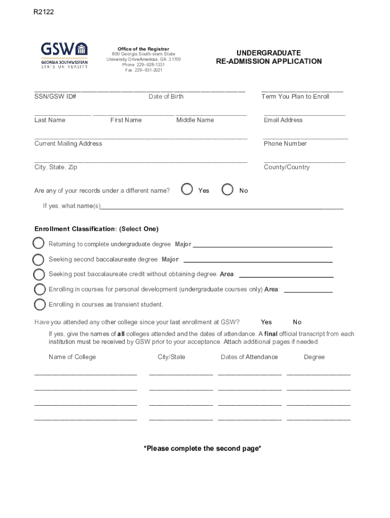 Fillable Online Forms for StudentsOffice of the Registrar