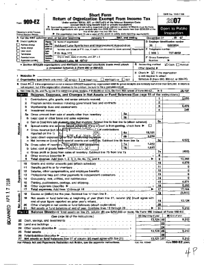 Fillable Online 2021 Form 990-EZ - IRS tax formsForm 990, 990 Tax Forms ...