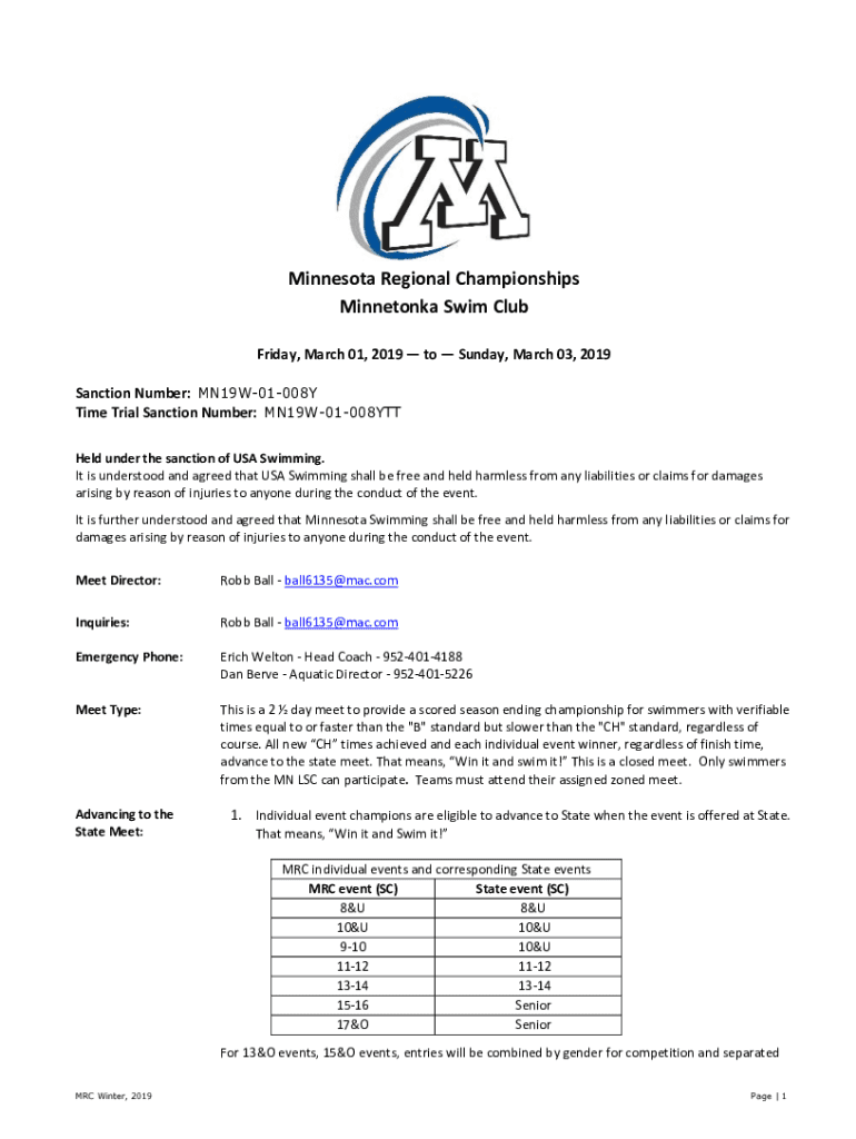 Fillable Online Sports and ActivitiesMSHSL Minnesota State High