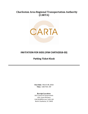 INVITATION FOR BIDS (IFB# 2018-02) Roof and Building Repairs - CARTA